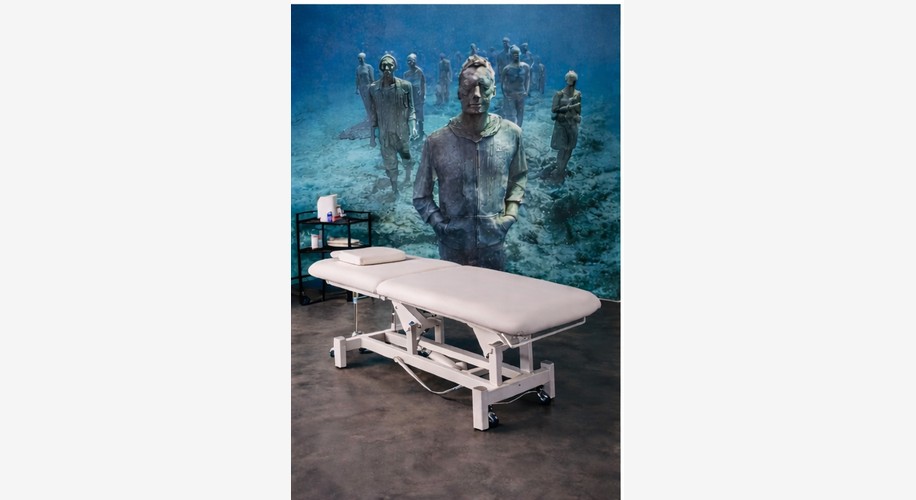 Sala de tratamiento en Massage & Recovery